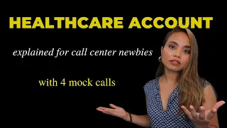 HEALTHCARE Account Mock Call & Tips for Call Center Newbies