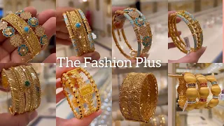 Latest 22k Gold Bracelet Bangle Designs 2023 with Price and Weight @TheFashionPlus