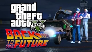 GTA 5 - Back to the Future [Rockstar Editor]