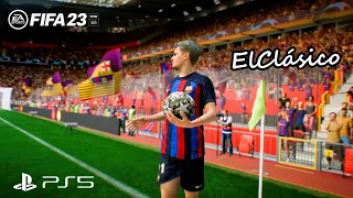 FIFA 23 - Real Madrid vs. Barcelona - El Clasico Full Match PS5 Gameplay