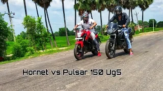 Pulsar 150 Ug5 vs Hornet 160R Drag Race | Long Run