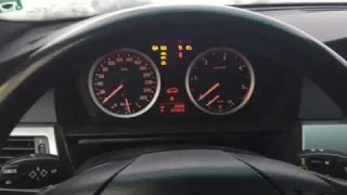 BMW E61 530D 2004 - cold start at -12. Autostart.