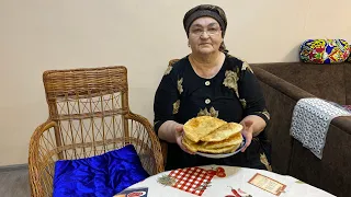 Узбекистан! Наманган! Мама Люся приготовила вкусные и сочные чебуреки