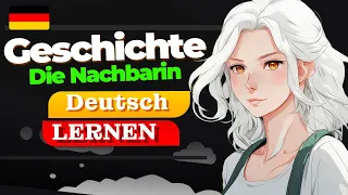 A2🇩🇪 Die Nachbarin und das Salz. Animated Story/ Deutsch Lernen