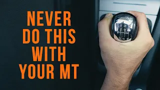 Things you should never do with your manual transmission | AUTODOC tips