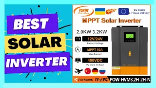 PowMr 3.2KW Hybrid Solar Inverter 24V to 230V MPPT 80A Output Photovoltaic Hybrid Inverter