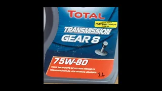 Recommended Manual Gear Oil For Peugeot:. Total Gear 8 75W-80 & MANNOL MTF-4 75W-80 8104.
