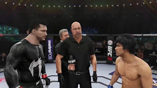 Venom vs. Bruce Lee (EA sports UFC 3) - CPU vs. CPU - Crazy UFC 👊🤪