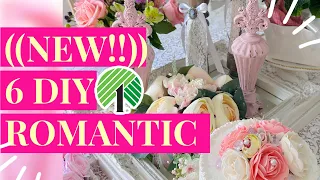 🌸((NEW!!!)) 6 DIY DOLLAR TREE ROMANTIC BRIDAL ~Cottage DECOR CRAFTS 🌸 Olivia's Romantic Home DIY