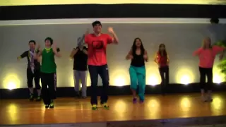 Mala Mia - Fuego - Dance Fitness Class (parody) w/ Bradley - Crazy Sock TV