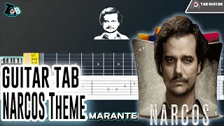 NARCOS THEME SONG (TOYO) - Guitar Tab Tutorial