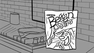 Beggin Strips commerial (storyboard)