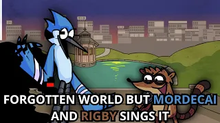 FNF Forgotten World But It's Mordecai Vs Rigby 🖤🎶🎶