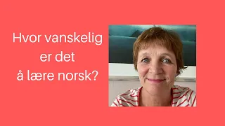 Maries video 61:Hvor vanskelig er det å lære norsk?