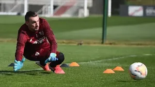 São Paulo Goalkeeper Training vs River Plate ll 2021 HD