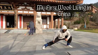 Living and training in China - My first week