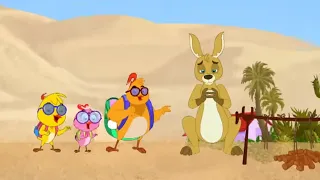 Foxie And The Chicks Meet Kangaroos! | Eena Meena Deeka Season 3 Compilation | Funny Cartoons