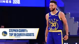 Stephen Curry's TOP 30 CAREER ASSISTS