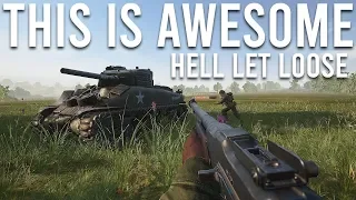 Hell Let Loose is so awesome ( Realistic WW2 Shooter )