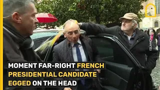 French Presidential Election: Zemmour Gets an Egg on His Head