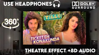 Ticket Eh Konakunda ||Theatre Experience Dolby  Surround  sound | Tillu Square | Siddu, Anupama