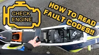 HOW TO READ FAULT CODES ON HUSQVARNA 701!! | HOW TO GET REV COUNTER!!