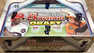 NEW RELEASE!  2022 BOWMAN DRAFT JUMBO BASEBALL CARDS!