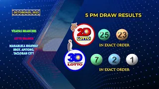 [LIVE] PCSO 5:00 PM Lotto Draw - October 20,  2023