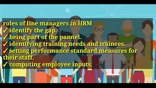 Roles of line managers (HRM @NAISHAACADEMY )