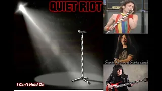 Quiet Riot to release new song "I Can't Hold On" w/ DuBrow/Sarzo/Banali/Grossi on it!