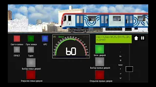 Филёвская линия 4А на Москве в симулятор Московского метро 2D