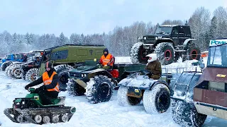 ТАКОГО еще не было! 30 разных вездеходов сошлись в битве! Большая битва вездеходов 2021 1 часть!