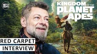 Andy Serkis | Kingdom of the Planet of the Apes | UK Premiere Interview | WETA, Performance Capture