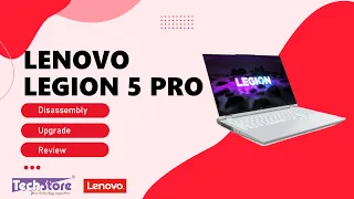 Lenovo Legion 5 Pro 2022 : Review upgrade ram ssd battery disassembly of base DIY