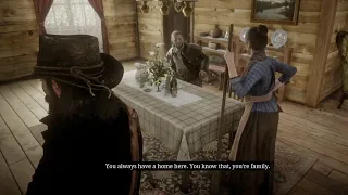 Charles Comes To Visit John After The Ending Of Red Dead Redemption 2 (Hidden Dialogue) - RDR2