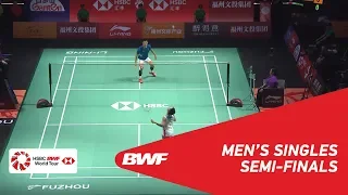 SF | MS | Kento MOMOTA (JPN) [1] vs CHEN Long (CHN) [6] | BWF 2018