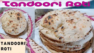 Tandoori Roti On Tawa_Tandoori Roti  without Tandoor/How to Make Restaurant Style Tandoor Roti