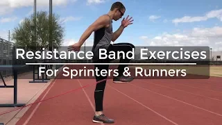 Speed Training - Resistance Band Exercises for Sprinters & Runners - Strength Training for Runners