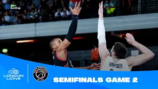 London Lions-Paris Basketball | Semifinals Game 2 Highlights | 2023-24 BKT EuroCup