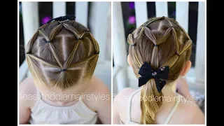 4 Way Split Elastic Hairstyle for Kids