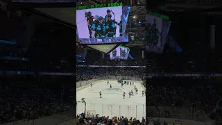 Seattle kraken game winning goal horn LIVE.(Climate pledge arena)