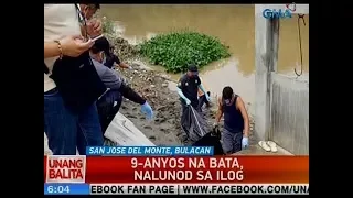 UB: 9-anyos na bata, nalunod sa ilog sa SJDM, Bulacan