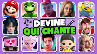 Devine qui CHANTE...! 🎤🎶 | Mercredi, Elsa, Barbie, Mario, Troll 3, FNAF, Skibidi Toilet