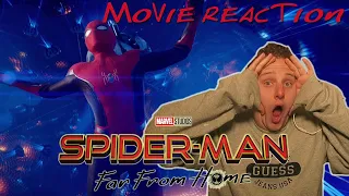 FIRST TIME WATCHING Spider-Man: Far From Home (2019) MOVIE REACTION