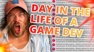 A DAY IN THE LIFE of a Game Developer (THE TRUTH!)