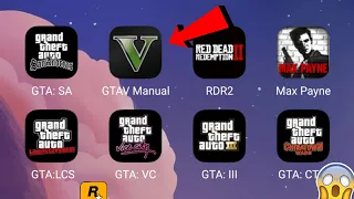 All Rockstar games for Android and IOS! // GTA 5 Rockstar Mobile Games