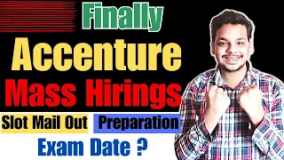 Finally Accenture Mass Hiring Started | Accenture PADA Slot Booking Mail | Accenture Exam 2024