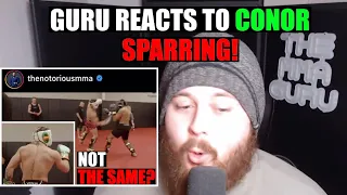 MMA Guru reacts to McGregor SPARRING TUF contestant!