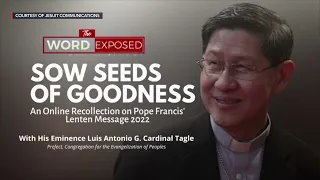 Holy Week 2022: Recollection with Cardinal Tagle