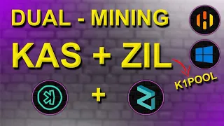 ЛУЧШИЙ DUAL MINING KAS+ZIL НА K1POOL | В 2,5 РАЗА БОЛЬШЕ ЗИЛИКИ ЧЕМ НА SHARDPOOL